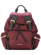Burberry Drawstring Backpack - Red
