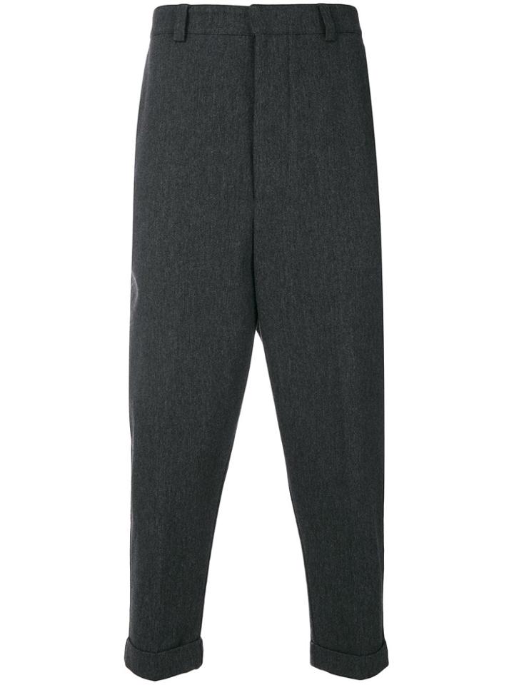 Ami Alexandre Mattiussi Oversized Chino Trousers - Grey