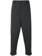 Ami Alexandre Mattiussi Oversized Chino Trousers - Grey