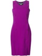 Boutique Moschino Button Detail Sleeveless Dress