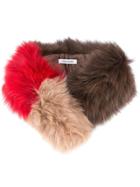 Guild Prime Long Fur Scarf - Multicolour