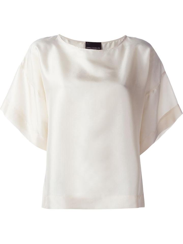 Erika Cavallini Wide Sleeve Boxy T-shirt