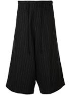 Y's By Yohji Yamamoto Vintage Drop Crotch Shorts - Black