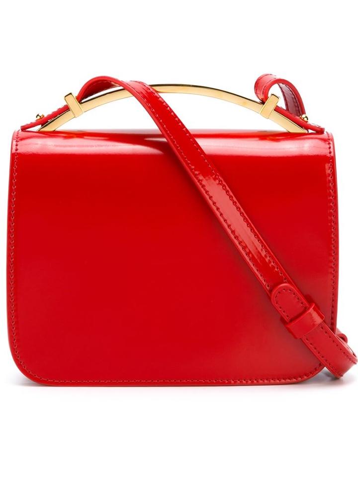 Marni 'sculpture' Crossbody Bag, Women's, Red, Calf Leather