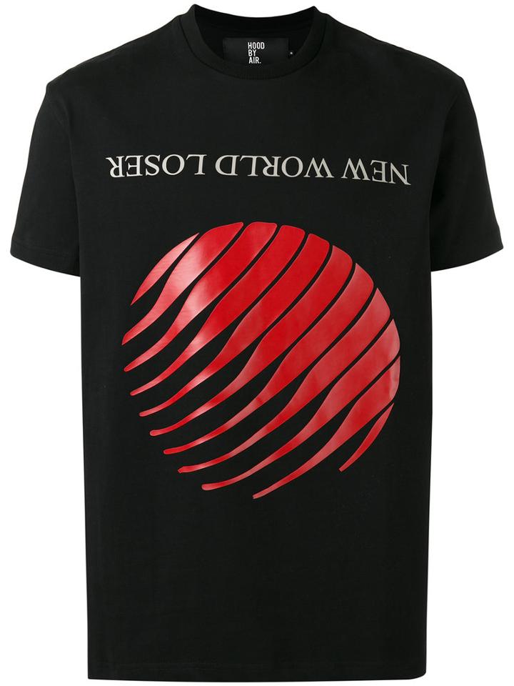 Hood By Air - Printed T-shirt - Men - Cotton - S, Black, Cotton