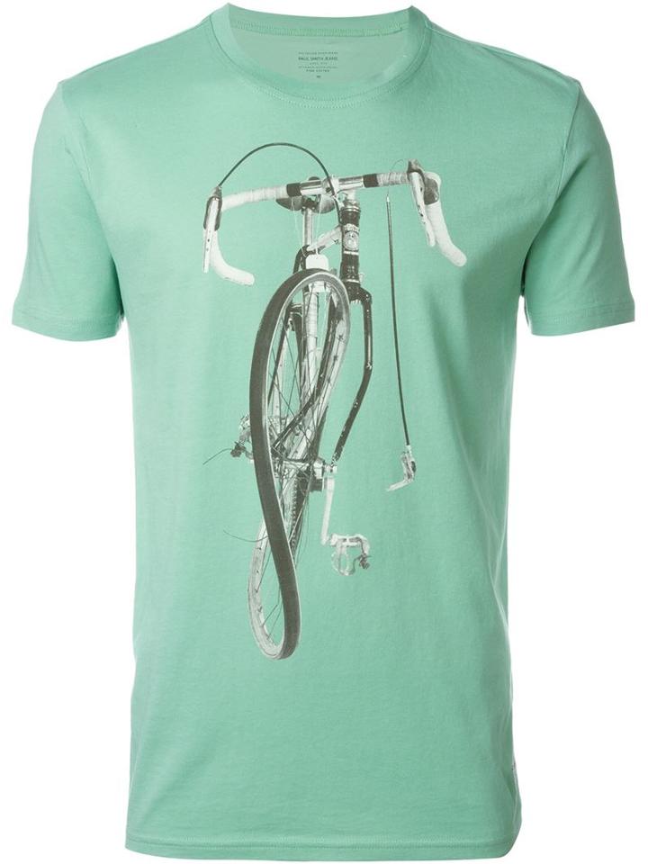 Paul Smith Jeans 'paul's Bike' Print T-shirt
