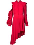 Magda Butrym - Merbella Dress - Women - Silk - 40, Red, Silk