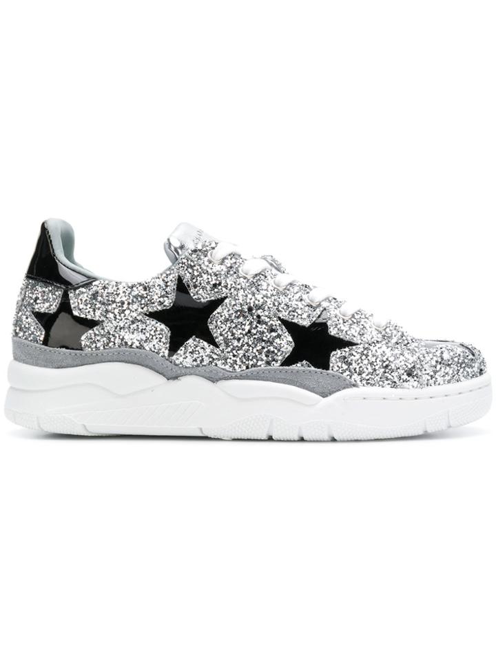 Chiara Ferragni Roger Sneakers - Metallic