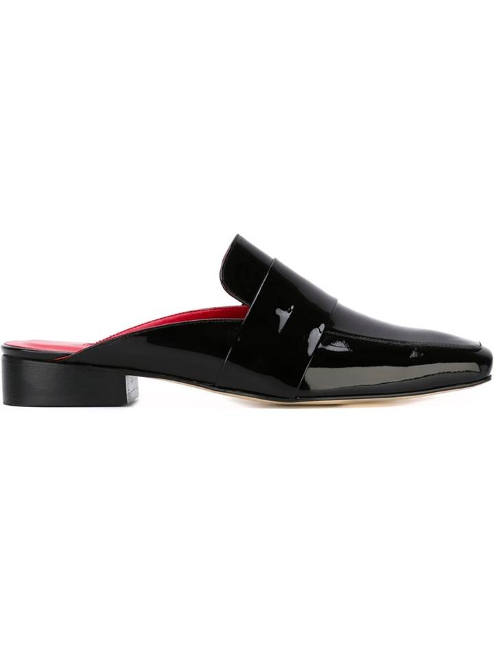 Dorateymur Filiskiye Mules, Women's, Size: 36, Black, Leather/patent Leather