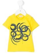 Il Gufo - Printed T-shirt - Kids - Cotton/spandex/elastane - 9 Mth, Yellow/orange