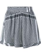 Cecilie Copenhagen Keffiyeh Print Cotton Skirt, Women's, Cotton