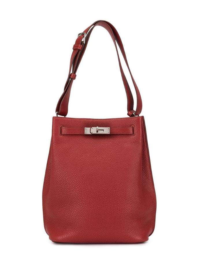 Hermès Pre-owned So Kelly 22 Shoulder Bag - Red