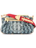 Louis Vuitton Vintage Porte Epaule Raye Mm Shoulder Bag - Blue