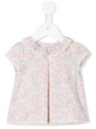 Tartine Et Chocolat - Floral Print Blouse - Kids - Cotton - 3 Mth, Pink/purple
