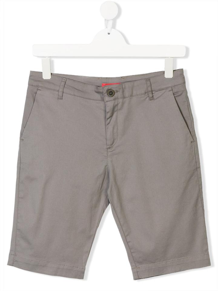 Paolo Pecora Kids Teen Chino Shorts - Nude & Neutrals