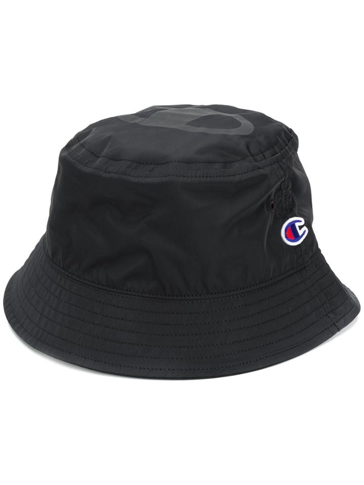 Champion Logo Bucket Hat - Black