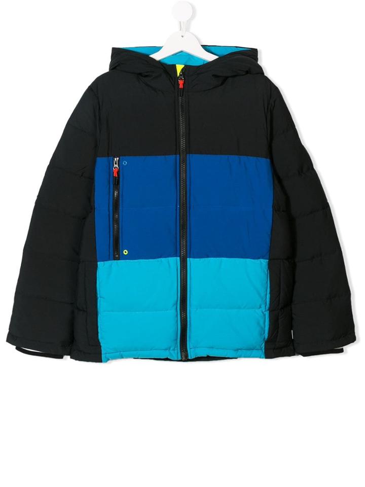 Paul Smith Junior Teen Block-colour Padded Coat - Black