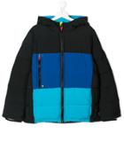 Paul Smith Junior Teen Block-colour Padded Coat - Black
