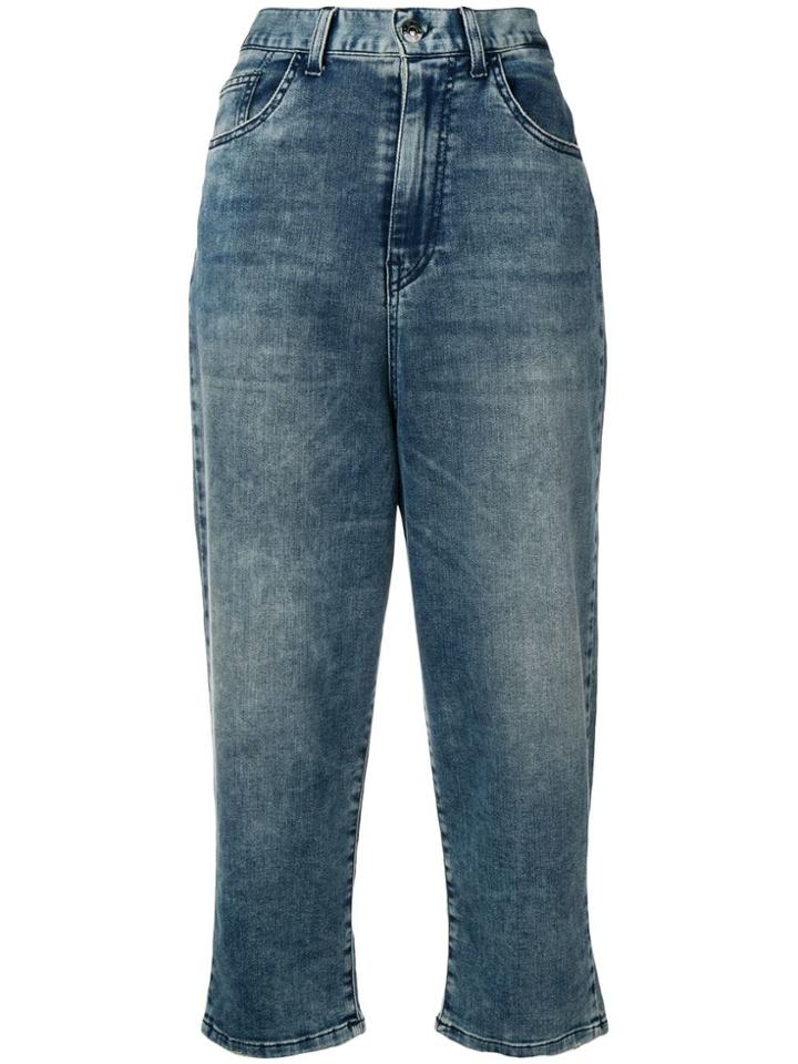 Twin-set Cropped Jeans - Blue