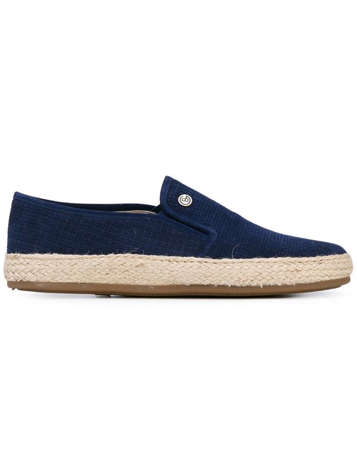 Baldinini Woven Slip-on Espadrilles - Blue