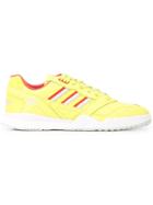 Adidas Contrast Stripe Sneakers - Yellow