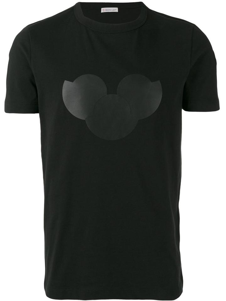 Moncler - Printed T-shirt - Men - Cotton - Xl, Black, Cotton