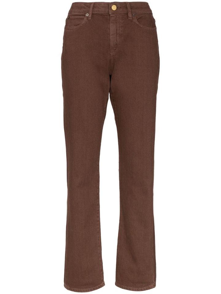 Simon Miller Straight Leg Jeans - Brown