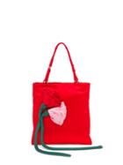Prada Blossom Handbag - Red