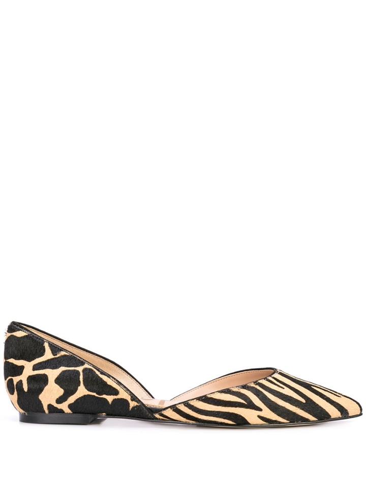 Sam Edelman Rodney Ballerinas - Brown