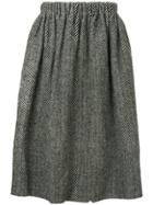 Junya Watanabe Comme Des Garçons Vintage Heavy Waistband Skirt - Grey