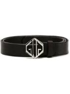 Golden Goose Deluxe Brand Logo Plaque Belt