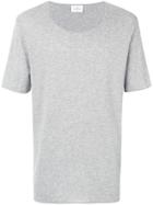 The White Briefs Round Neck T-shirt - Grey