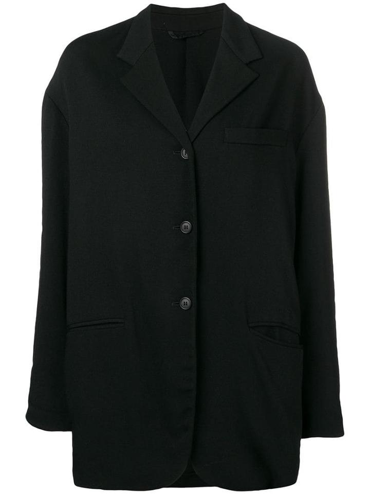 Dolce & Gabbana Pre-owned 1990's Loose Fit Coat - Black