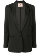 Twin-set Longline Tailored Blazer - Black