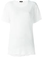 R13 Basic T-shirt, Women's, Size: Small, White, Cotton/polyurethane