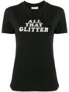 Chiara Ferragni All That Glitters T-shirt - Black