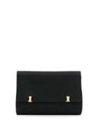 Gucci Pre-owned 1960s Foldover Clutch - Black