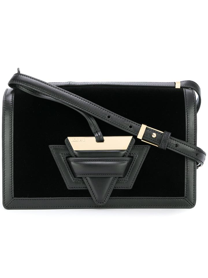 Loewe Barcelona Shoulder Bag - Black