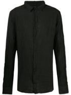 Poème Bohémien Wrinkled Shirt - Black