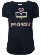 Isabel Marant Étoile - Kolda T-shirt - Women - Linen/flax - M, Women's, Black, Linen/flax