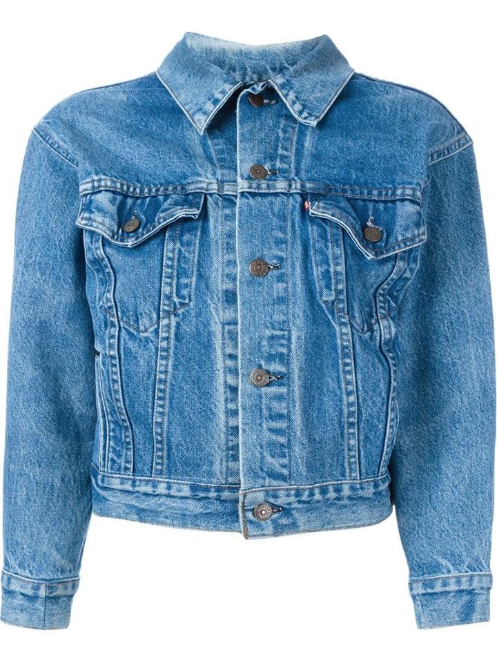 Levi S Denim Jacket, Women's, Size: M, Blue, Cotton