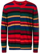 Ps By Paul Smith Striped Sweater - Red