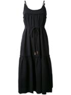 Stella Mccartney - Embellished Beach Dress - Women - Cotton - M, Black, Cotton