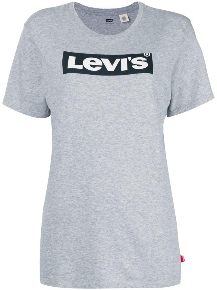 Levi's Logo Round Neck T-shirt - Grey