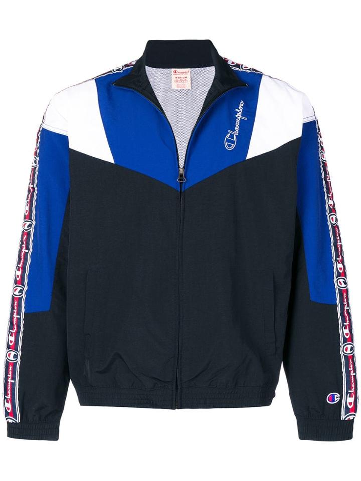 Champion Logo Band Jacket - Black