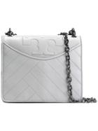 Tory Burch Alexa Convertible Shoulder Bag, Women's, Grey, Leather/metal