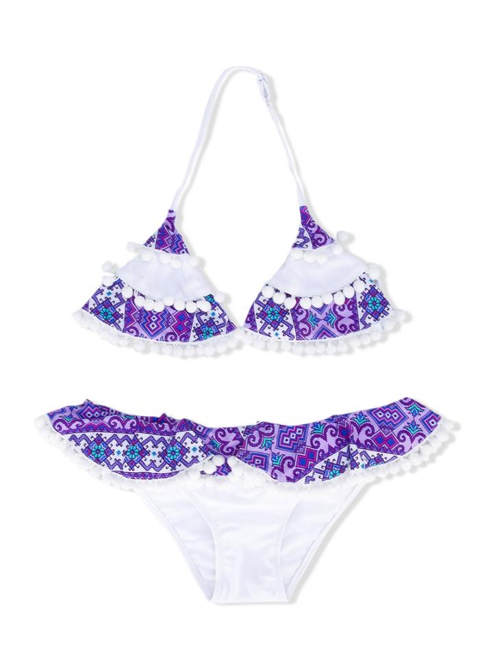 Mc2 Saint Barth Kids - Bonny Bikini Set - Kids - Polyamide/spandex/elastane - 16 Yrs