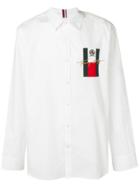 Tommy Hilfiger Logo Patch Shirt - White
