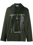 Ih Nom Uh Nit Printed Hoodie - Green