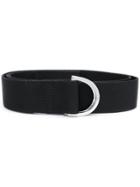 Unravel Project Adjustable Buckle Belt - Black